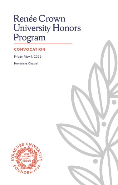 program cover