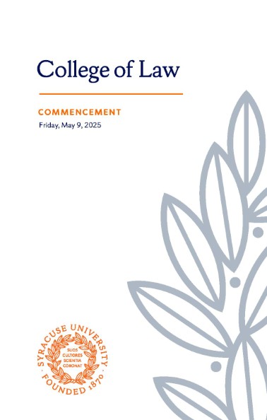 program cover