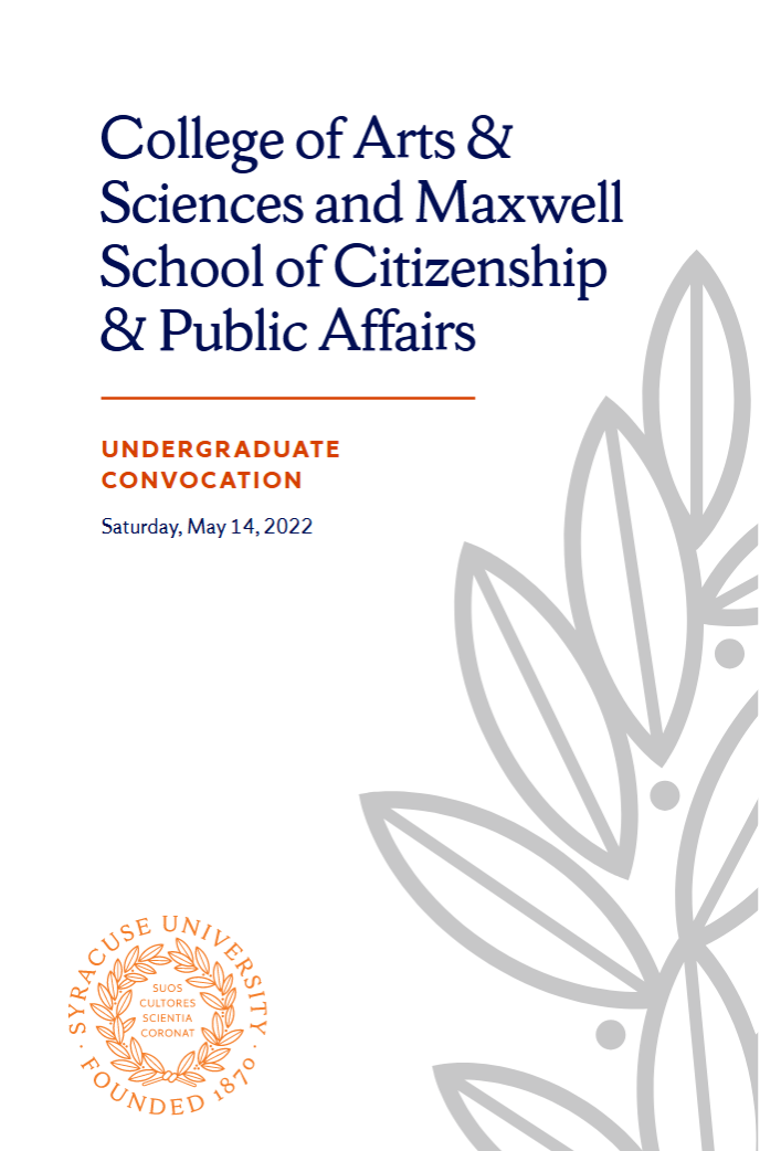 program cover
