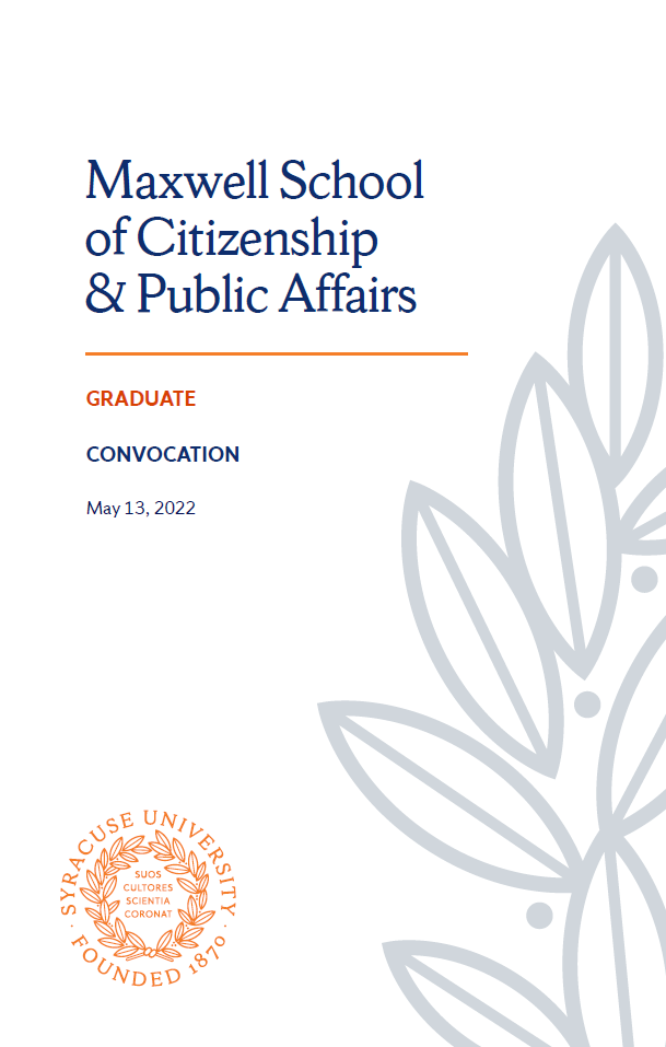 program cover