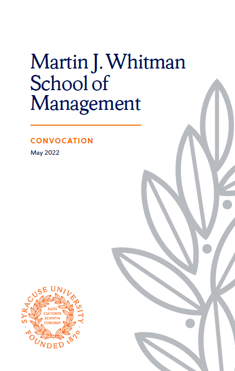 program cover
