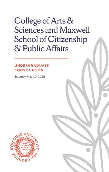 program cover